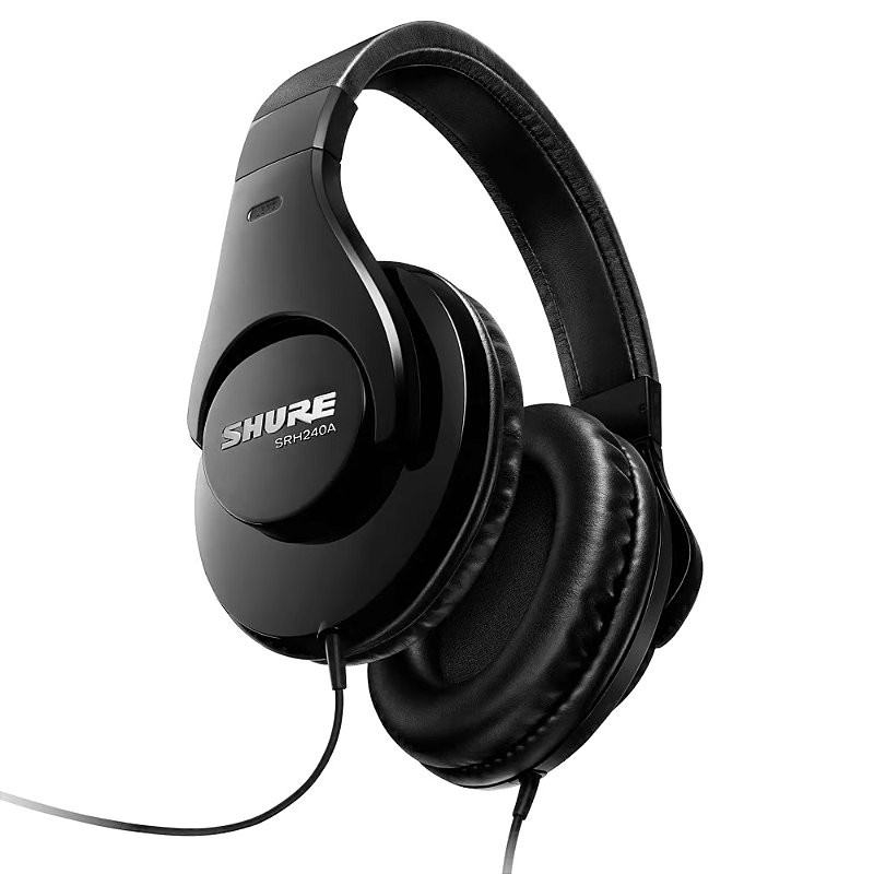 Headphone Profissional de Estúdio Shure SRH240A